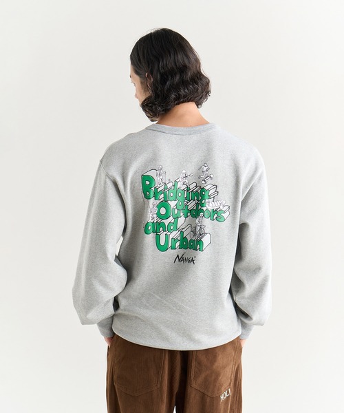 NANGA（ナンガ） トレーナー スウェット ECO HYBRID SWEAT／BOU2/エコ