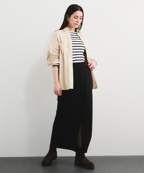 LE CERCLE par rope' ロング スカート 「セットアップ対応」フォルムI