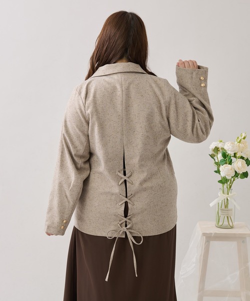 Louiosy（ルオシー） ジャケット テーラードジャケット 「大きいサイズ