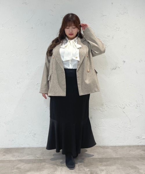 Louiosy（ルオシー） ジャケット テーラードジャケット 「大きいサイズ