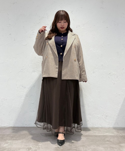 Louiosy（ルオシー） ジャケット テーラードジャケット 「大きいサイズ