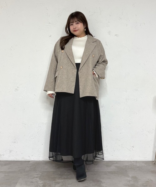 Louiosy（ルオシー） ジャケット テーラードジャケット 「大きいサイズ