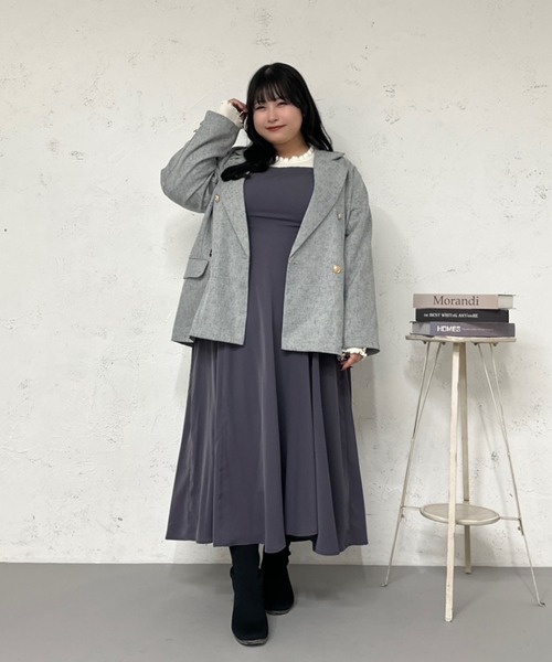 Louiosy（ルオシー） ジャケット テーラードジャケット 「大きいサイズ