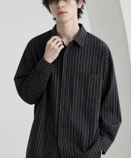 シャツ メンズストライプシャツ メンズ レディース : ZOZOTOWN Yahoo