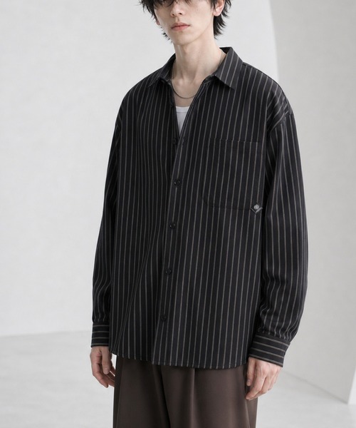 シャツ メンズストライプシャツ メンズ レディース : ZOZOTOWN Yahoo