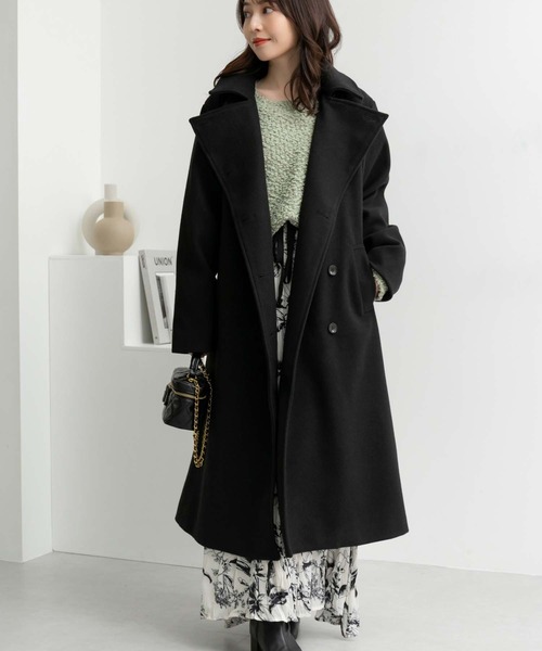 「fifth」 チェスターコート M グレイッシュベージュ レディース_画像2