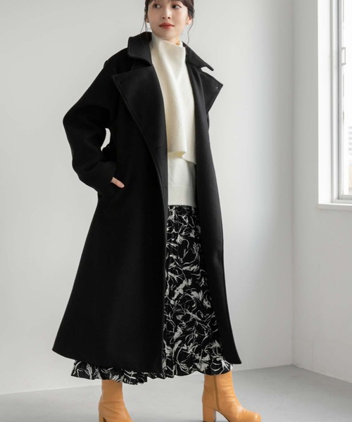 「fifth」 チェスターコート M グレイッシュベージュ レディース_画像8