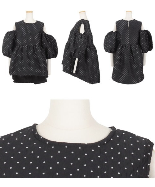 「KOBE LETTUCE」 半袖チュニック M ネイビー レディース_画像10