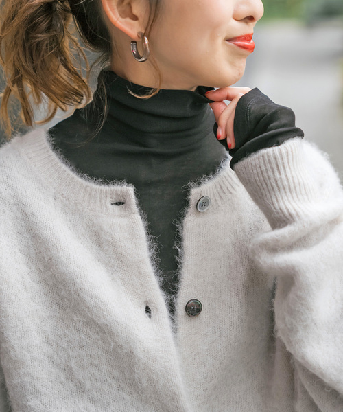 spick&span シアーハイネックプルオーバー Spick＆Span（スピック アンド スパン） tシャツ 「追加」シアー