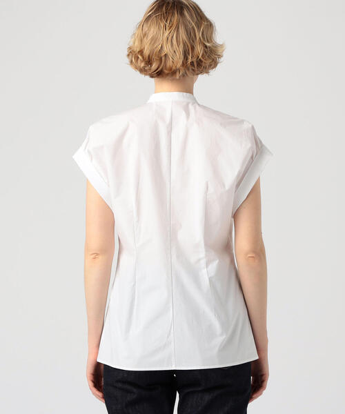 「TOMORROWLAND」 半袖ブラウス 36 ライトブルー レディース_画像2