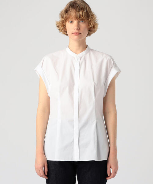 「TOMORROWLAND」 半袖ブラウス 36 ライトブルー レディース_画像5