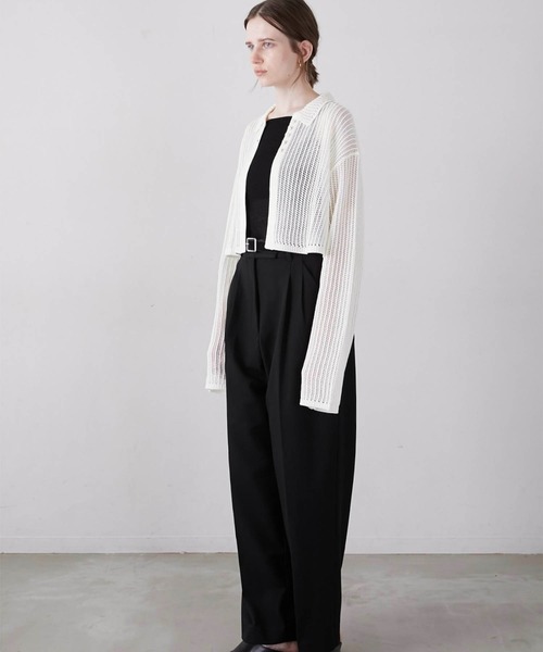 la peau de gem（ラポドゥジェム） カーディガン 「LA PEAU DE GEM