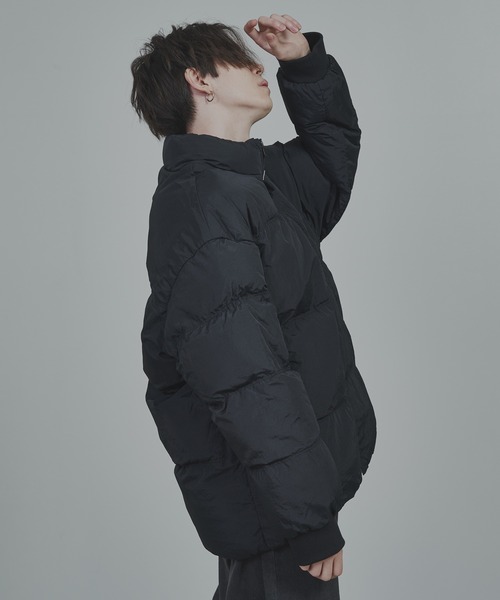 ADAMASTE / 中綿ジャケット/M/ナイロン/SLV/AAIPS245001 ADAMASTE ブルゾン MEDIUM ブラック メンズ : ZOZOTOWN Yahoo!店