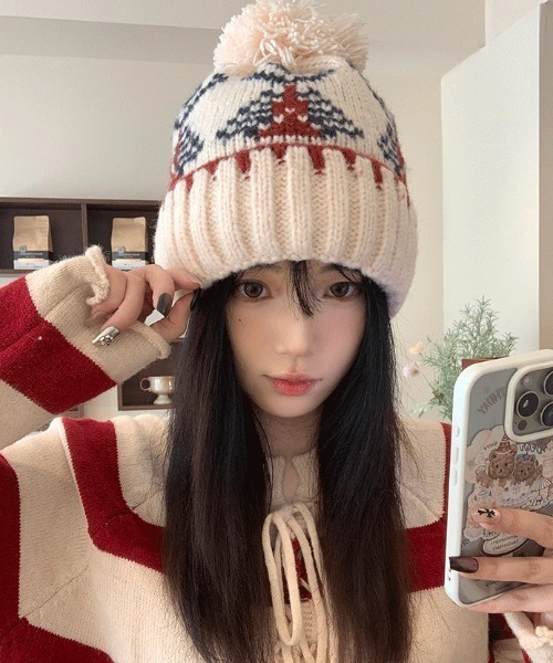 LADY LIKE（レディライク） ニット帽 ニットキャップ 「秋冬新作