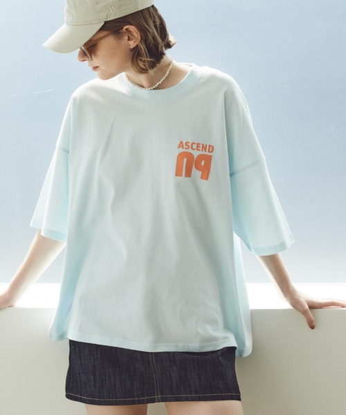「Unitage」 半袖Tシャツ FREE ピンク レディース_画像8