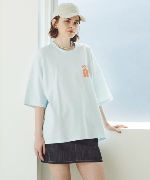 「Unitage」 半袖Tシャツ FREE ピンク レディース_画像9