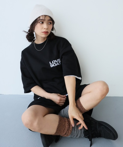 ラブボート 「LOVE BOAT」 セットアップ M ブラウン レディース