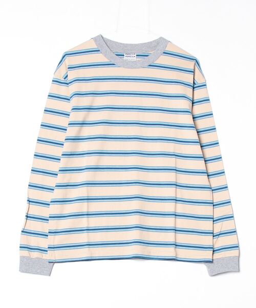 WALLA WALLA SPORT（ワラワラスポーツ） tシャツ L/S STRIPE TEE