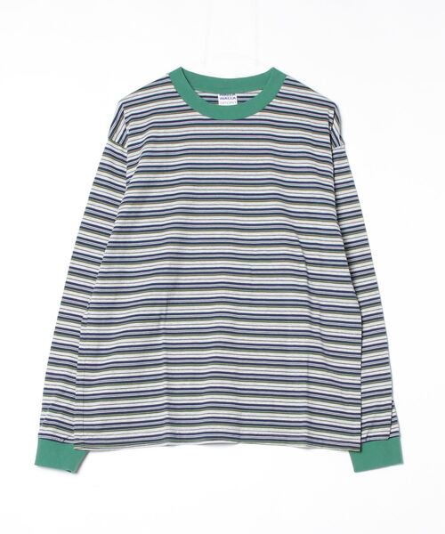 WALLA WALLA SPORT（ワラワラスポーツ） tシャツ L/S STRIPE TEE