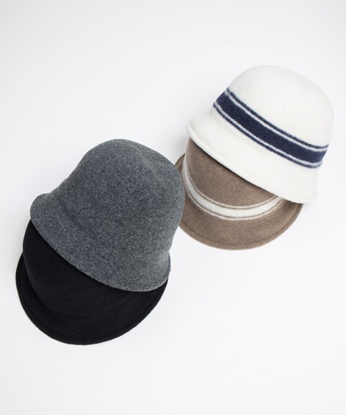 RACAL（ラカル） 帽子 ハット メンズ Fulling Wool Tulip Hat / 縮絨