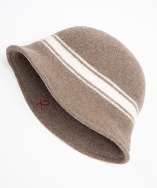 RACAL（ラカル） 帽子 ハット Fulling Wool Tulip Hat / 縮絨ウール