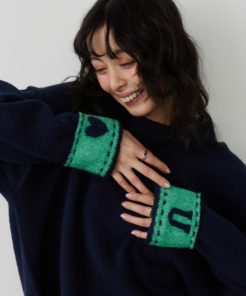 Secretニット Unitage（ユニテージ） ニット セーター シークレットロゴニットプル