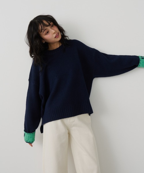 Unitage（ユニテージ） ニット セーター シークレットロゴニットプル