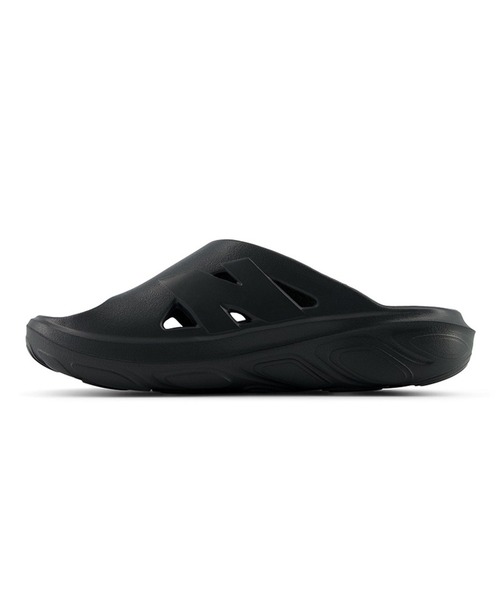 「New Balance」 フラットサンダル 26.0cm ブラック レディース_画像5