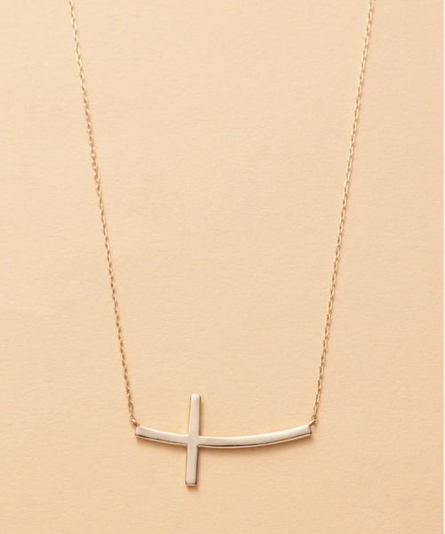 ネックレス 「Viju GOLD」 10金 アクセサリー Unica-Cross レディース