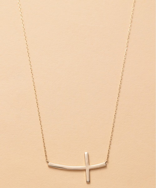Viju gold ネックレス 10金 アクセサリー Unica-Cross レディース