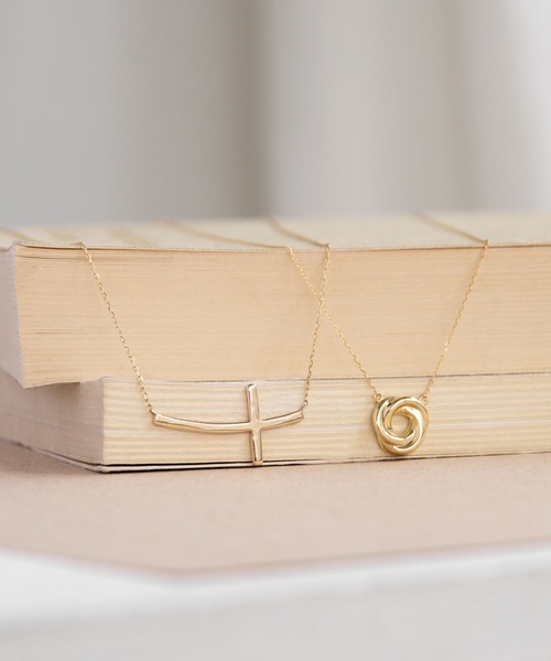 ネックレス 「Viju GOLD」 10金 アクセサリー Unica-Cross レディース