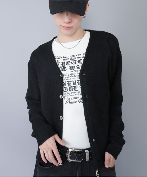 SPINNS（スピンズ） カーディガン 短丈モヘアニットカーディガン