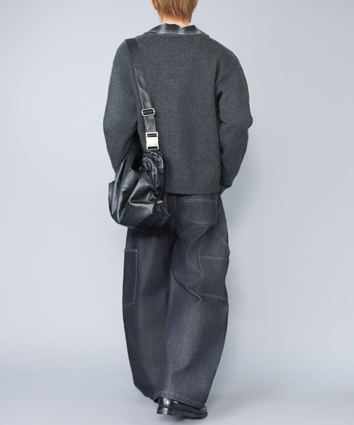 SPINNS（スピンズ） カーディガン 短丈モヘアニットカーディガン