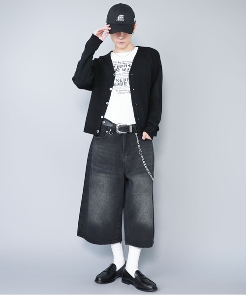 SPINNS（スピンズ） カーディガン 短丈モヘアニットカーディガン