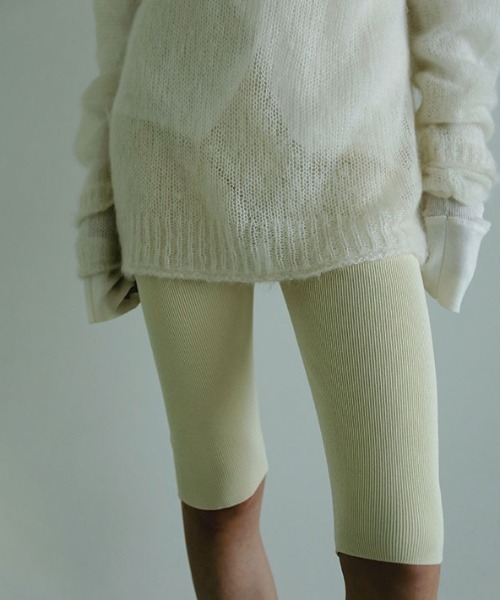 ETRE TOKYO（エトレトウキョウ） レギンスパンツ M アイボリー