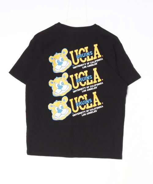 「UCLA」 ワンポイント半袖Tシャツ L ブラック メンズ_画像2
