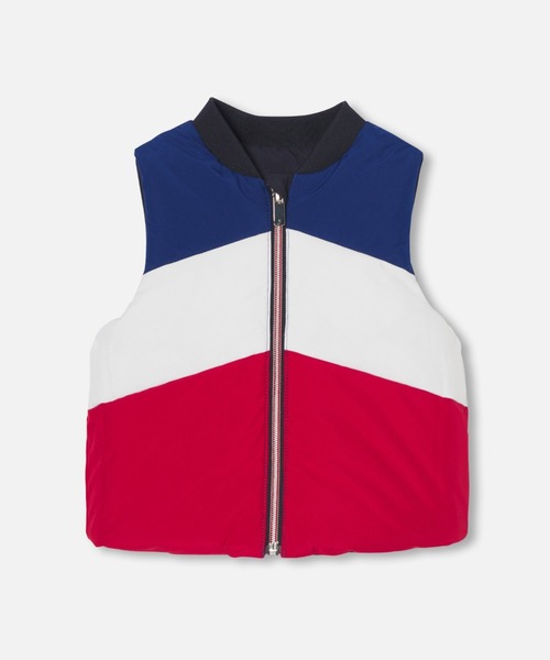 jacadi（ジャカディ） ダウンベスト アウター リバーシブル中綿入り