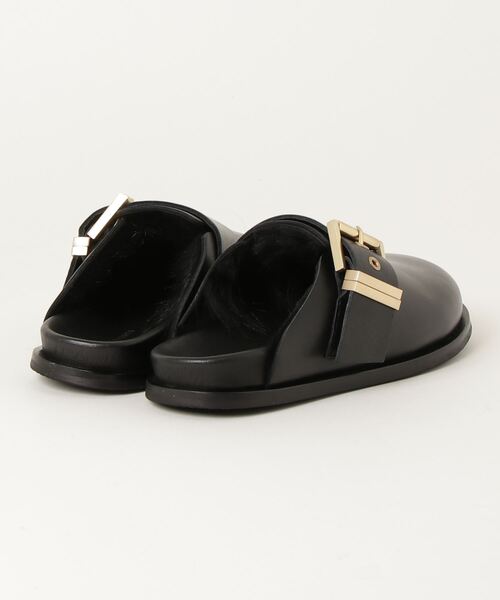 ALLSAINTS（オールセインツ） フラットサンダル UK3 ブラック 