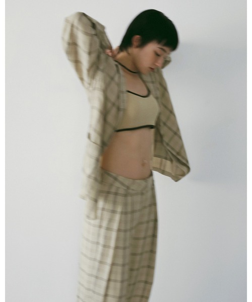 anuke（アンヌーク） ジャケット テーラードジャケット Check Over