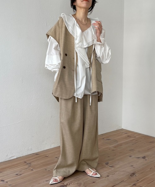 ラウドマウ　レディース　セットアップ S 美品 REAL STYLE セットアップ レディース 秋 冬 春 裏起毛 スウェット