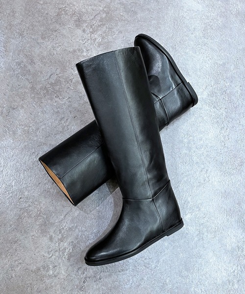 enchanted（エンチャンテッド） ブーツ 「APOM」本革インヒール