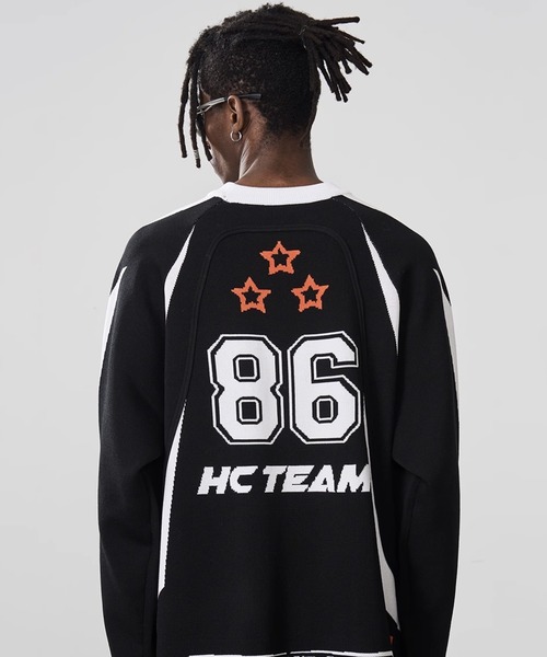 「HARSH AND CRUEL」 長袖ニット X-LARGE ブラック メンズ_画像2