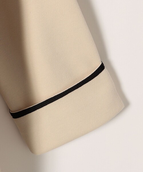 「SHIPS any」 ノーカラーコート ONE SIZE ベージュ レディース_画像6