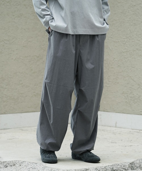 「WYM LIDNM」 イージーパンツ S ブラック メンズ_画像4