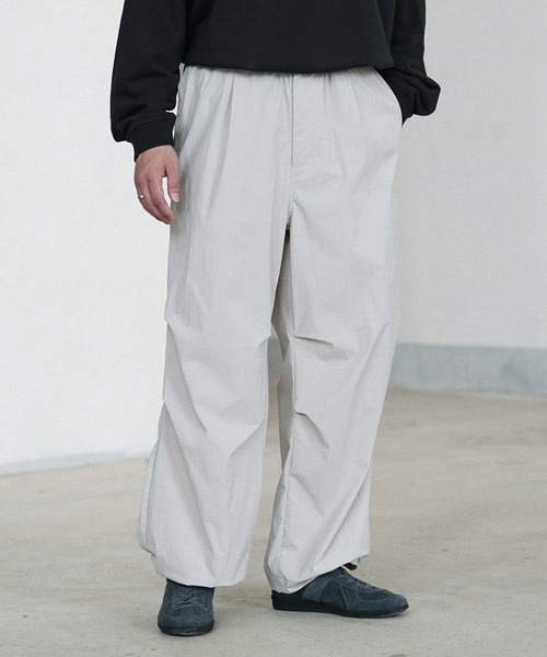 「WYM LIDNM」 イージーパンツ S ブラック メンズ_画像5