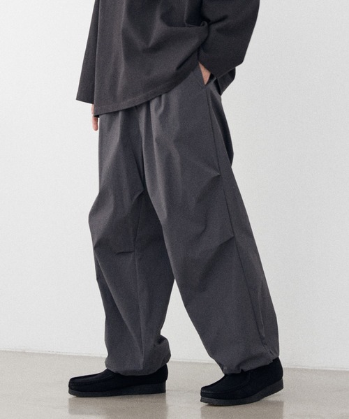 「WYM LIDNM」 イージーパンツ S ブラック メンズ_画像6