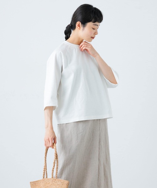 「かぐれ」 半袖Tシャツ FREE ブルー系その他 レディース_画像5