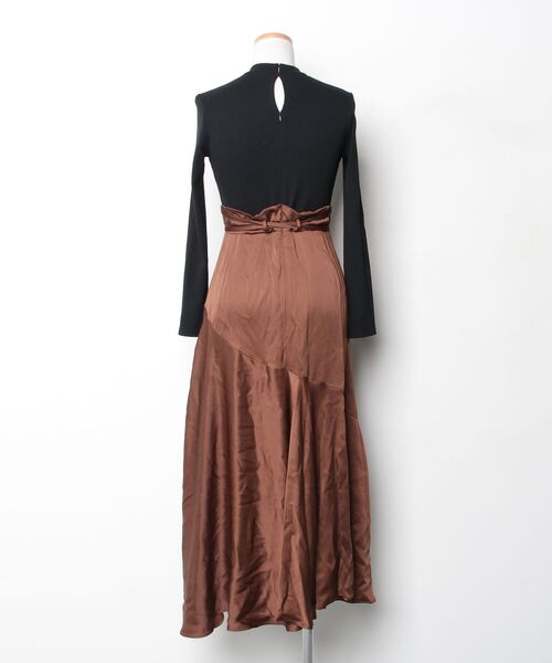 Her lip to ドッキングワンピース M ブラウン レディース : ZOZOTOWN