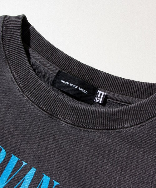 「GOOD ROCK SPEED」 スウェットカットソー L ブラック系その他 メンズ_画像6