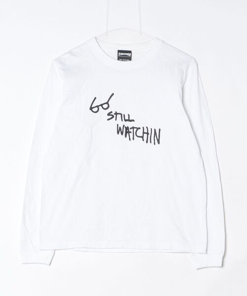 THRASHER（スラッシャー） 長袖Tシャツ S ホワイト メンズ : ZOZOTOWN